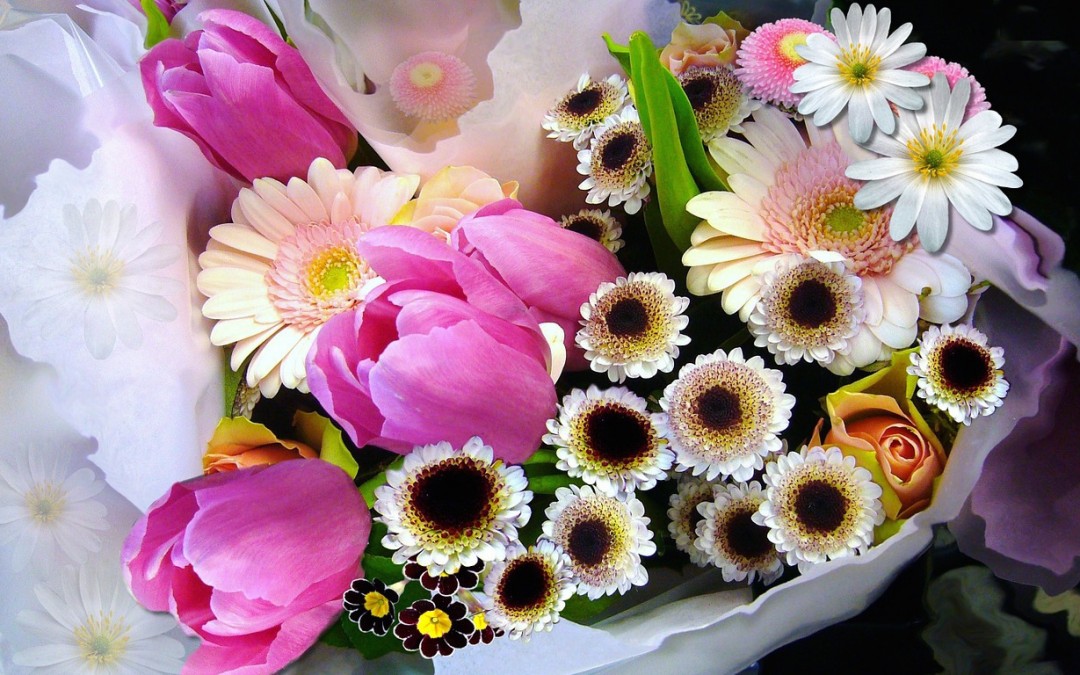 Bosje bloemen bezorgen buitenland